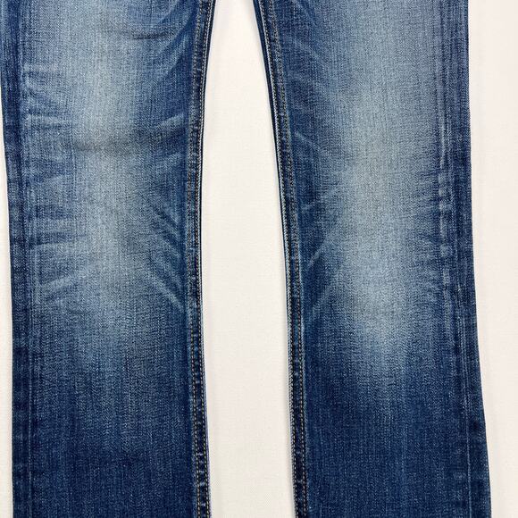 Rag & Bone Crop Jean 27.5" Inseam Alderly Wash Whiskering W1510K520 Size 24 - Picture 7 of 13